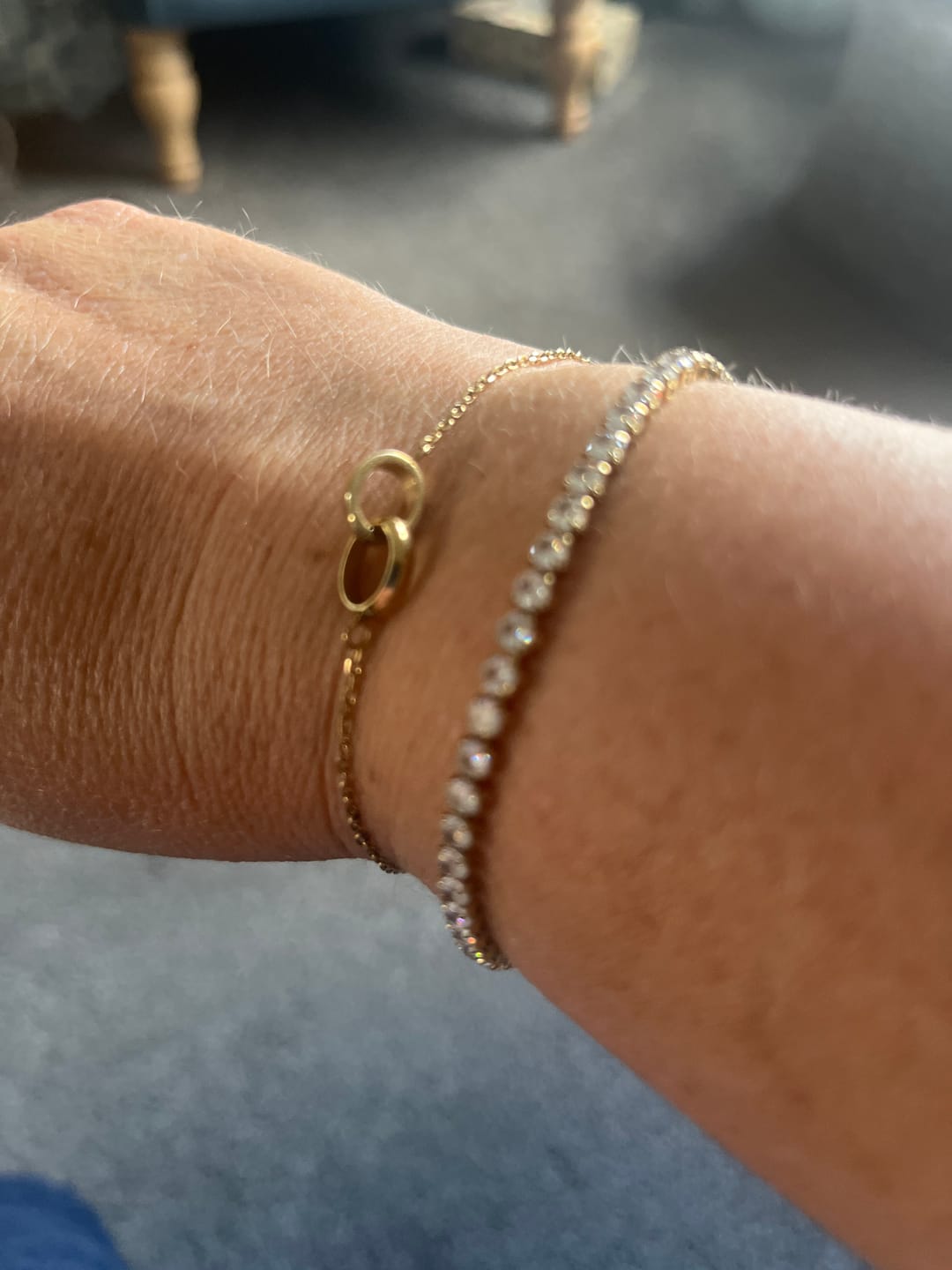 Customer photo review of Linked Bracelet