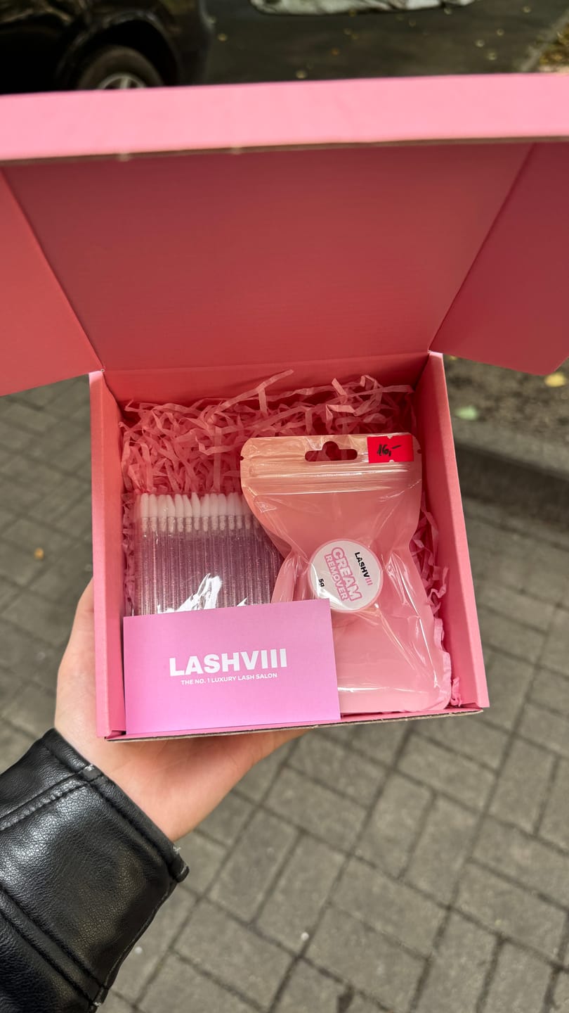 Customer photo review of Lashviii Cream Remover