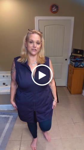 Customer video review of Carefree Lightweight Long Vest
