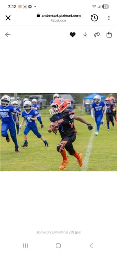 Customer photo review of Phenom Elite 'Quantum Knit' Extra Long Padded Scrunch Socks - Team Colors