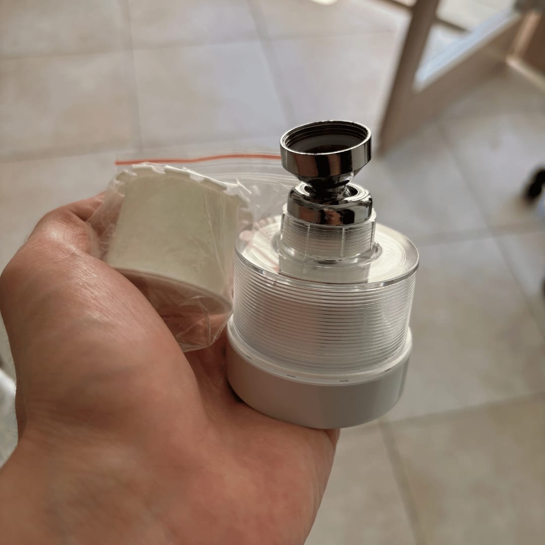 Customer photo review of Filtro Rubinetto