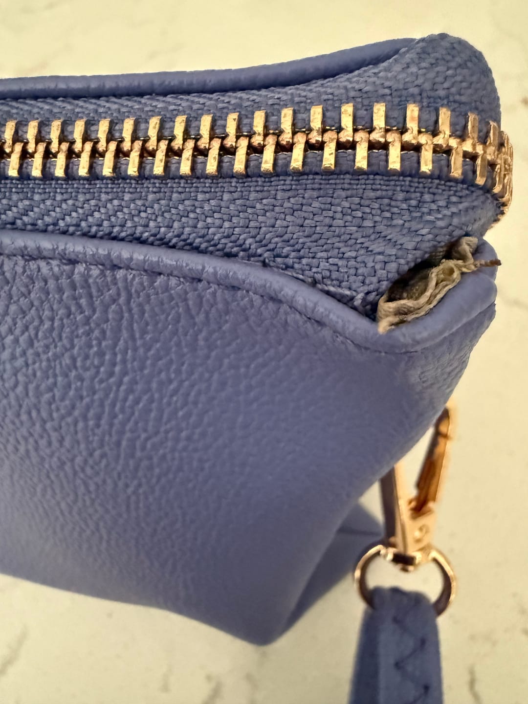 Customer photo review of Riley Vegan Crossbody