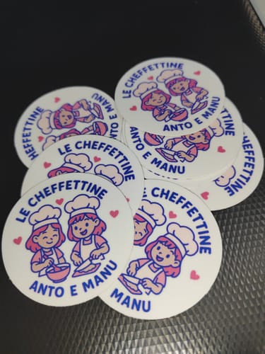 Customer photo review of Sticker Vinile Classico