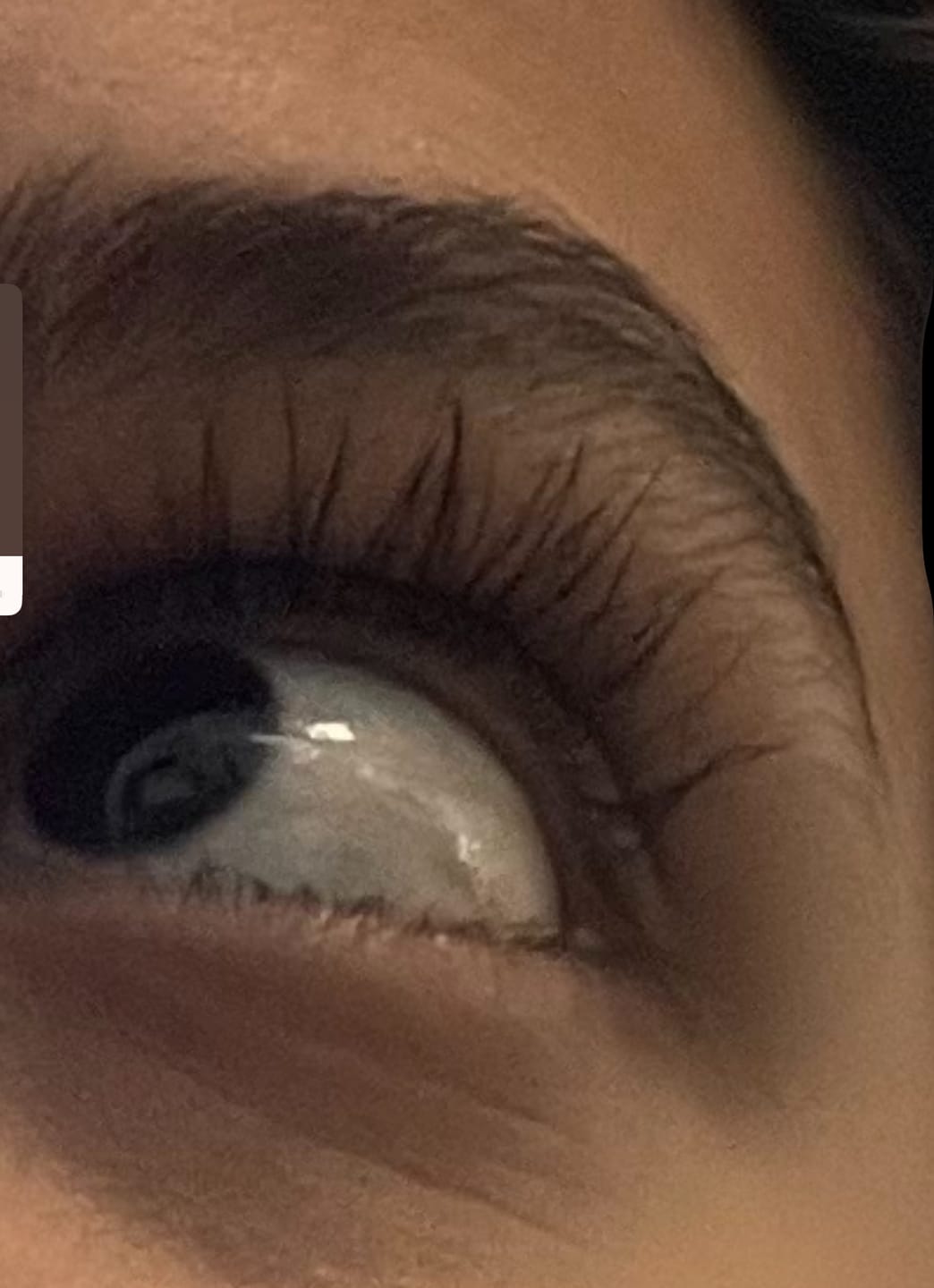 Customer photo review of Suero para crecimiento de pestañas y cejas 6 ml