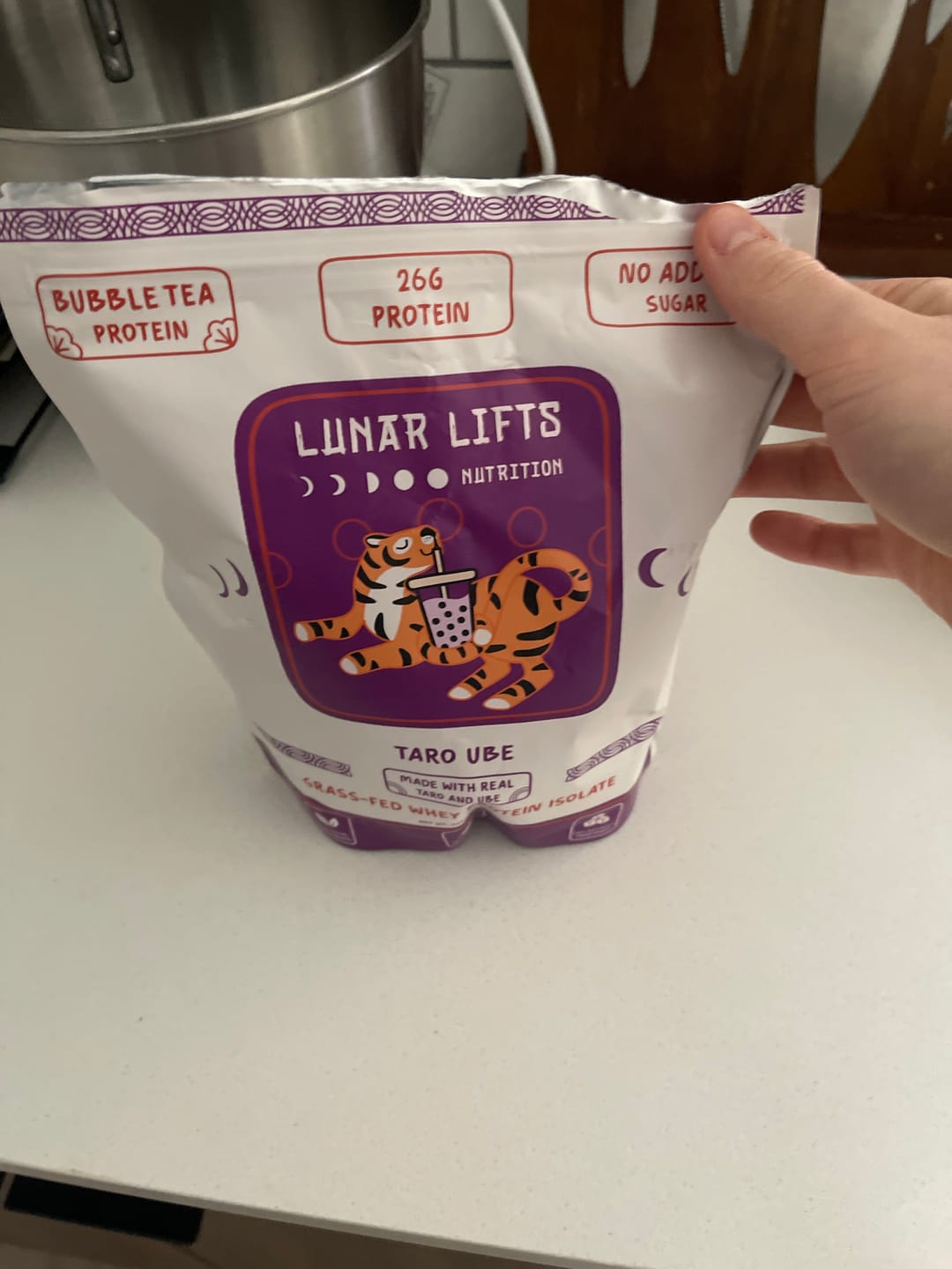 Customer photo review of Taro Ube - Whey