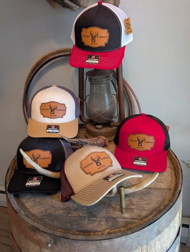 Customer photo review of Premium Custom Leather Patch Hats (Wholesale)