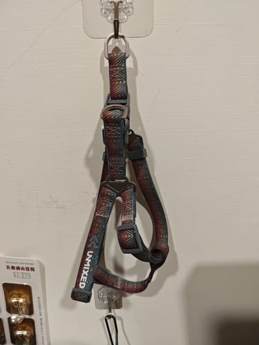 Customer photo review of UNMIXED 極光幻彩系列 PVC防水寵物胸背帶 2種尺寸