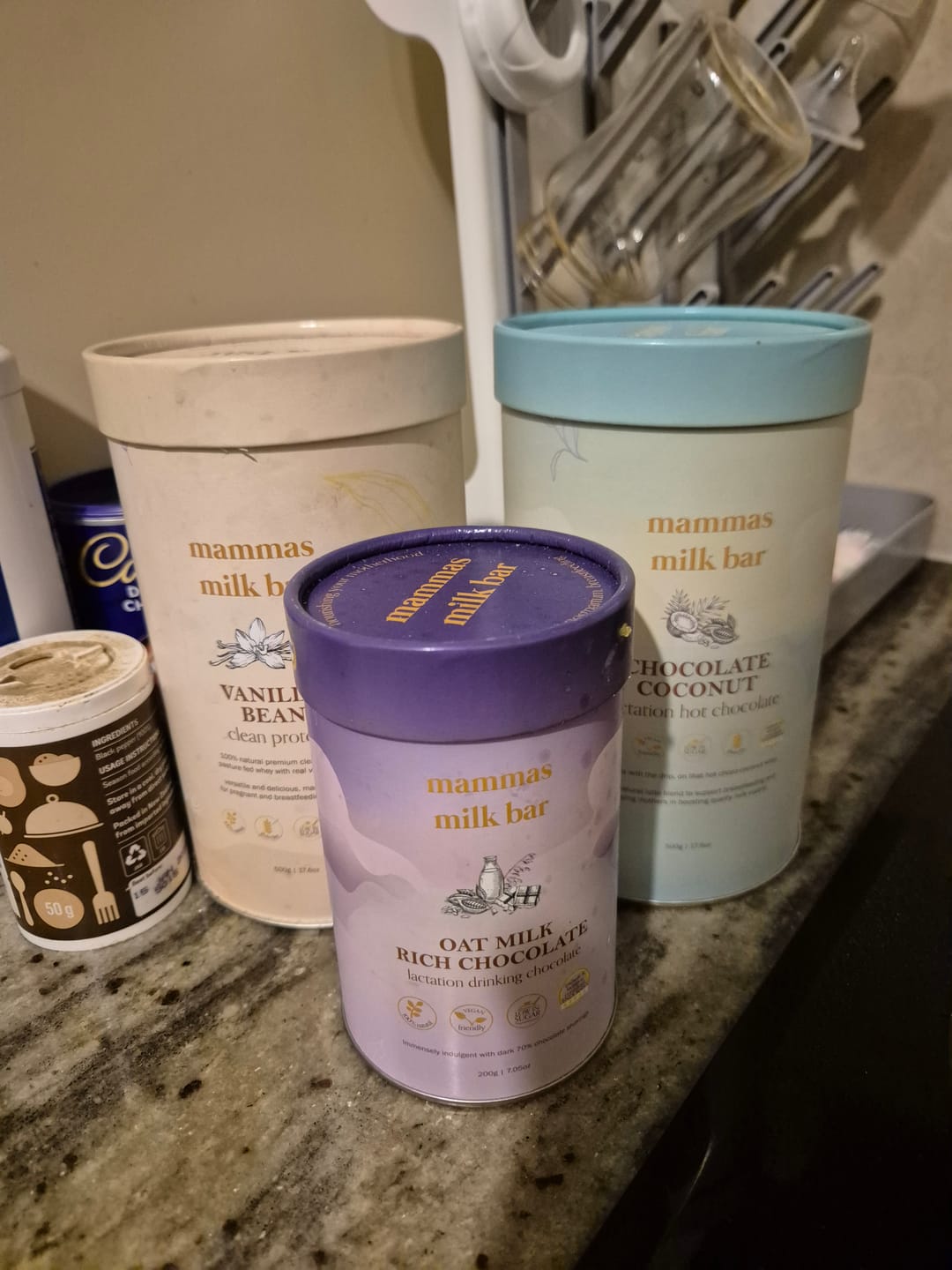 Customer photo review of *NEW* Lactation Oat Milk Rich Chocolate
