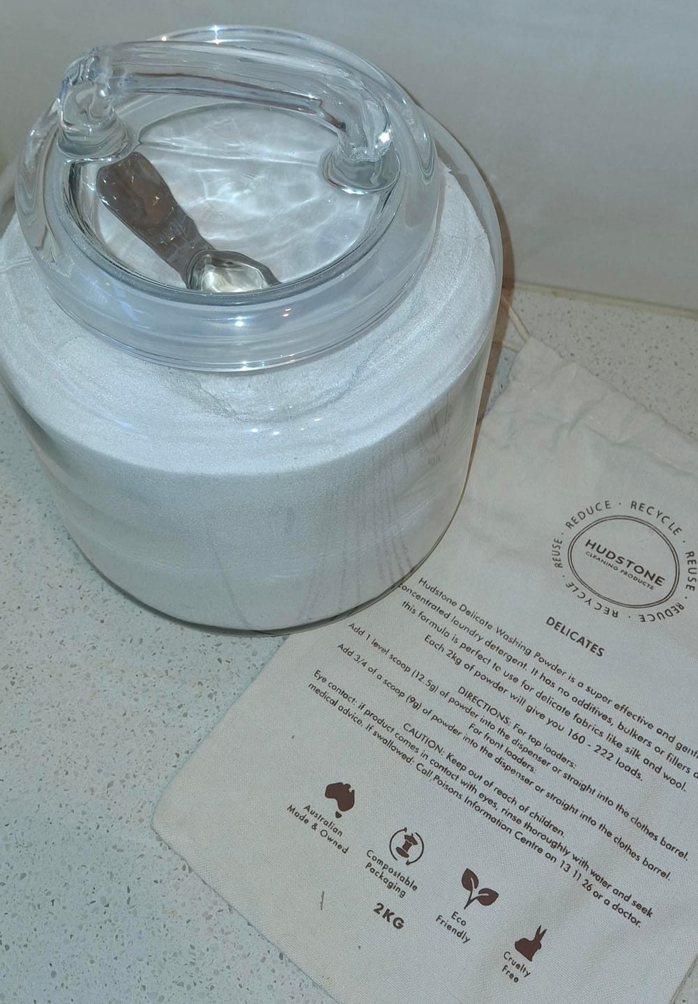 Customer photo review of Delicate Washing Powder (Double Concentrate)