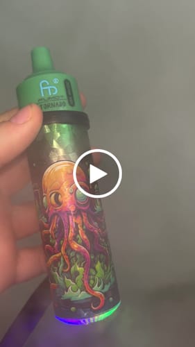 Customer video review of Fumot - Tornado 30000 Music - Puff Jetable / Vape Disposable 2% Nicotine