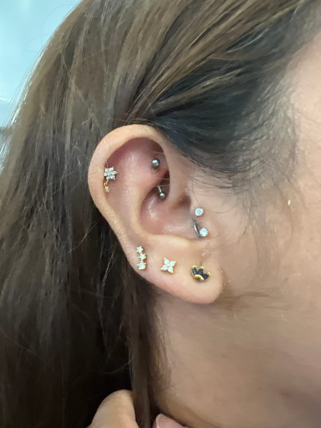 Customer photo review of Piercing Flavie