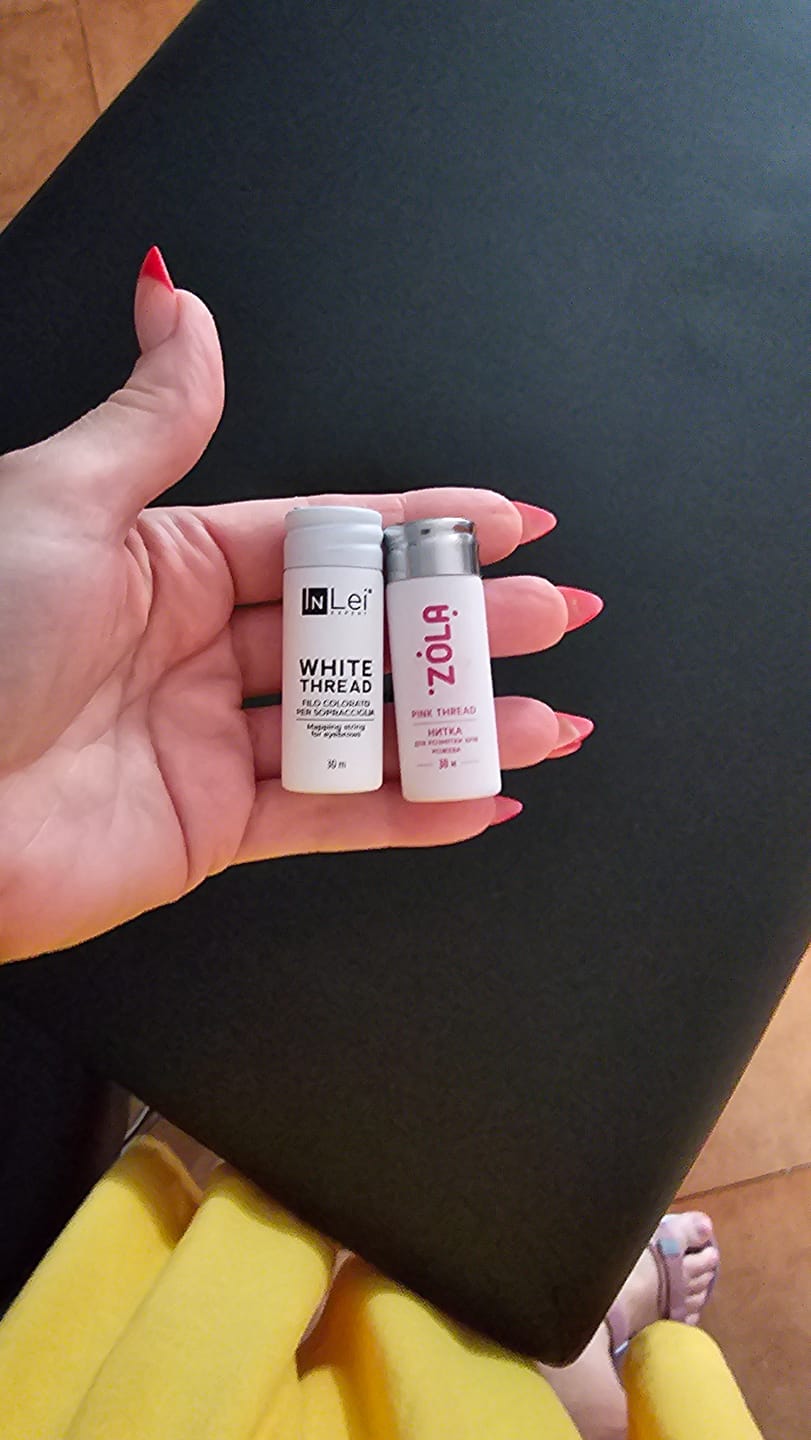Customer photo review of Pegamento de lifting de pestañas y cejas "Fixing Gel Inlei®" 5ml