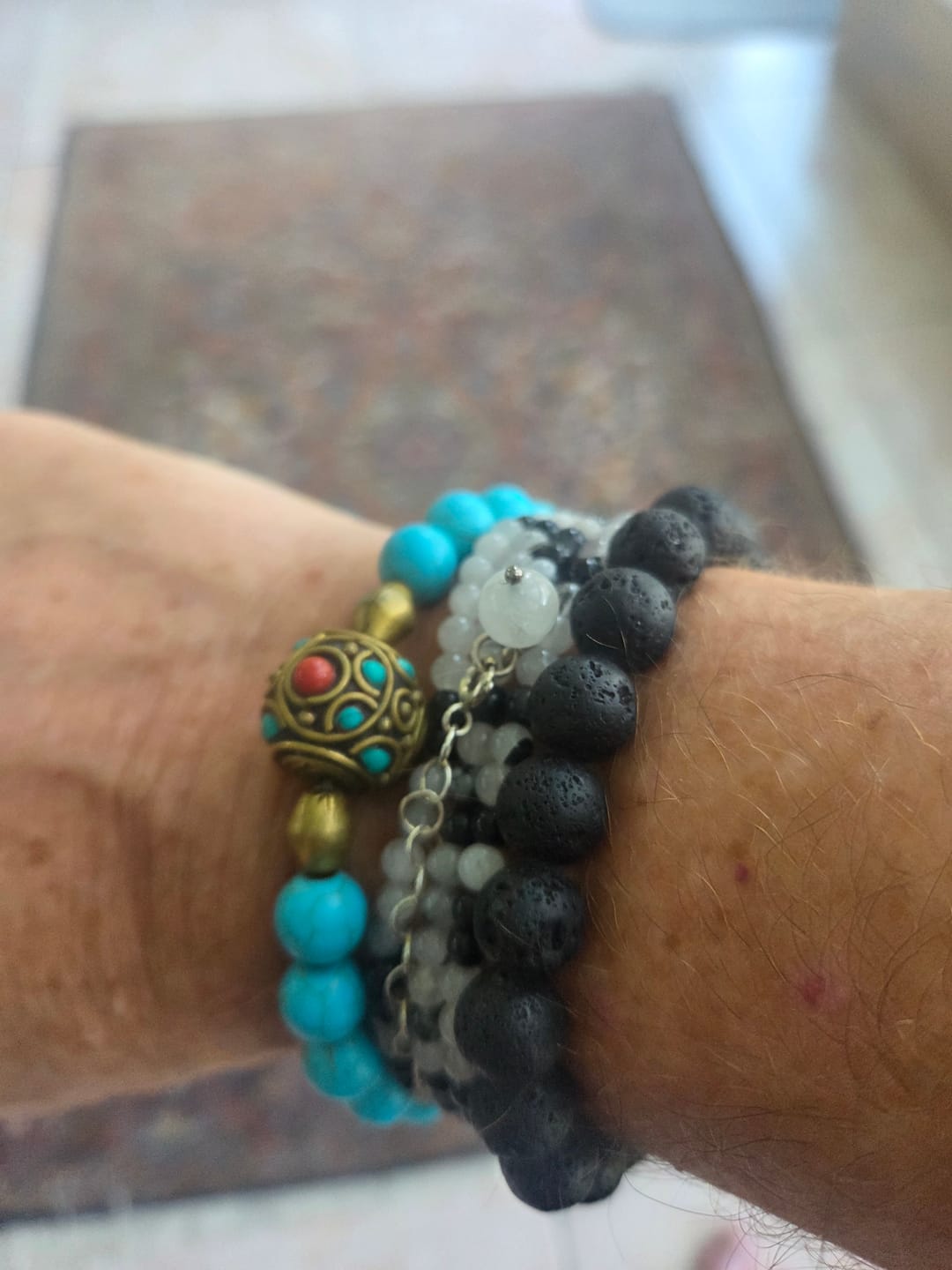 Customer photo review of Mystery Wrap Bracelet