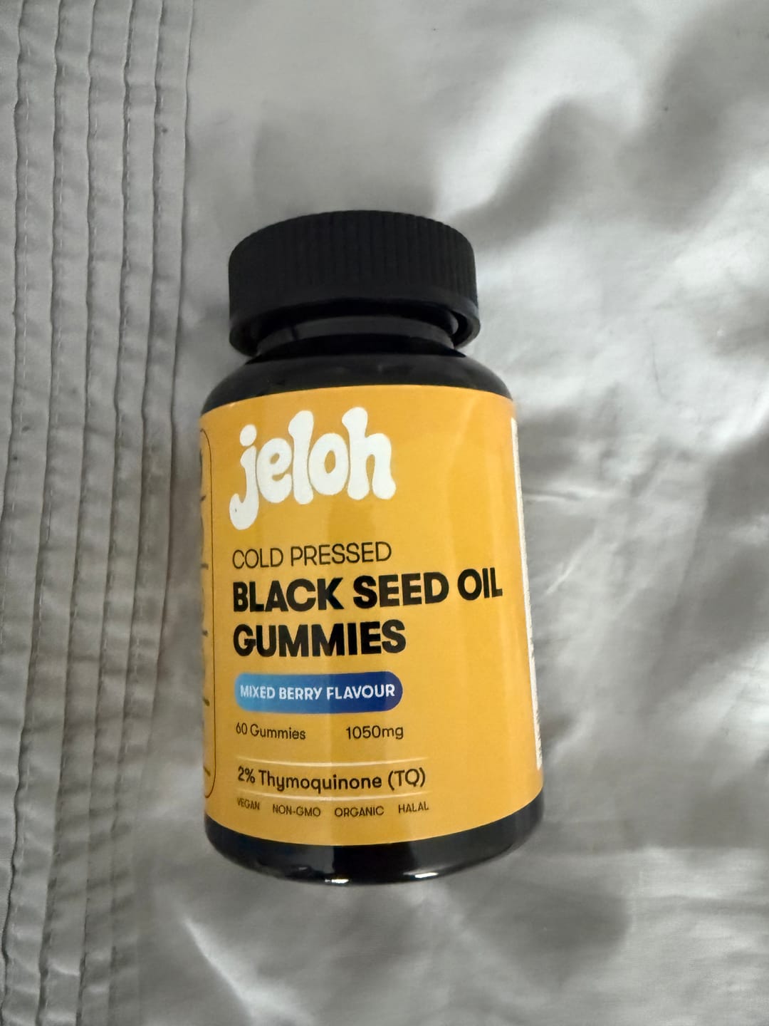 Customer photo review of Black Seed Oil Gummy