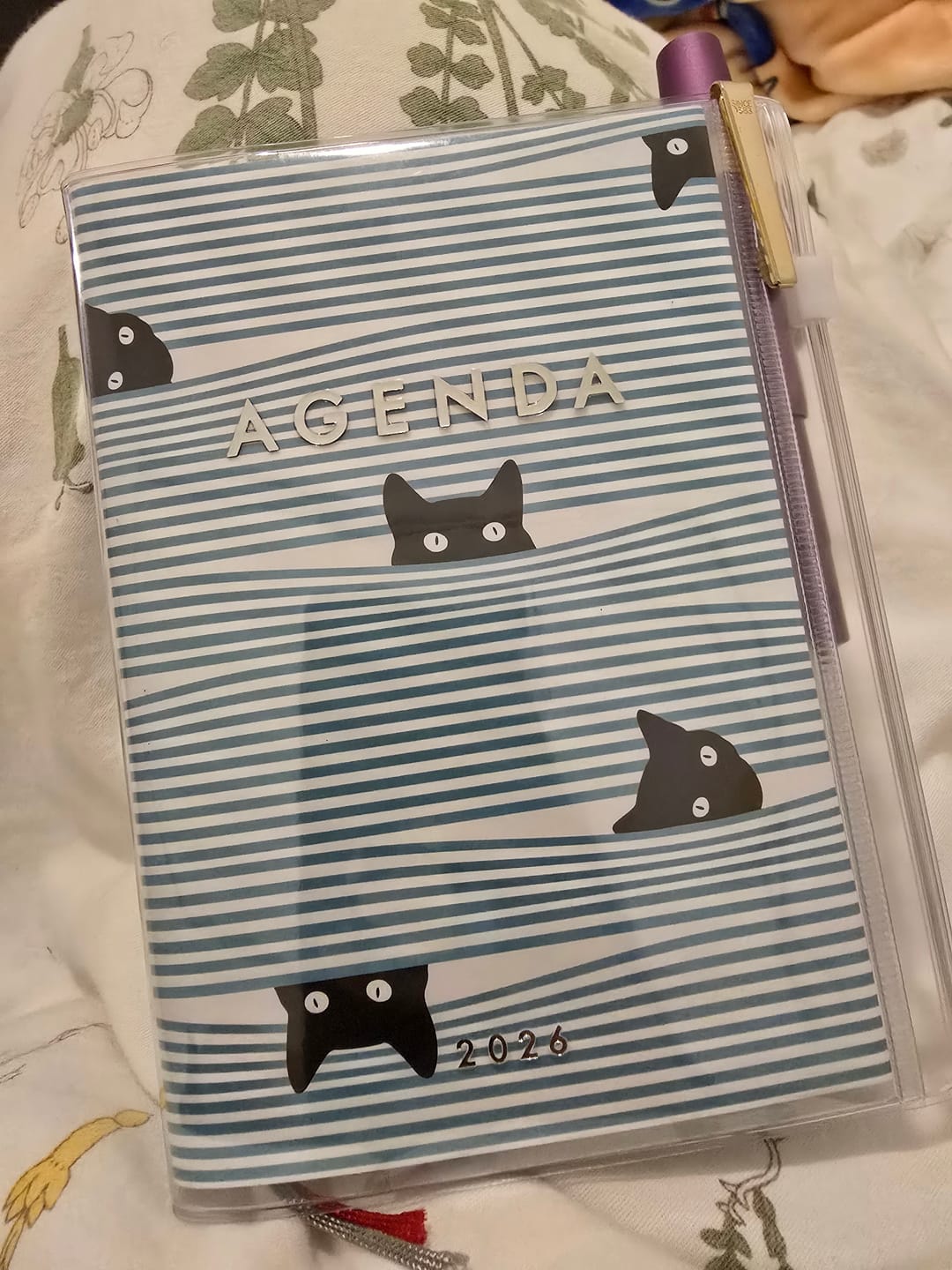 Customer photo review of [International Edition] Mark's 2026 Planner Diary - A6 | Weekly Vertical | Cat
