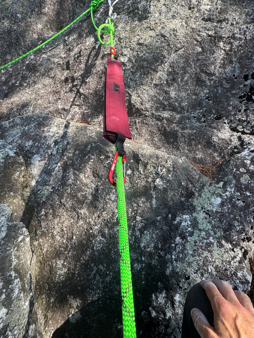 Customer photo review of "Rip Strip" Rope Protector