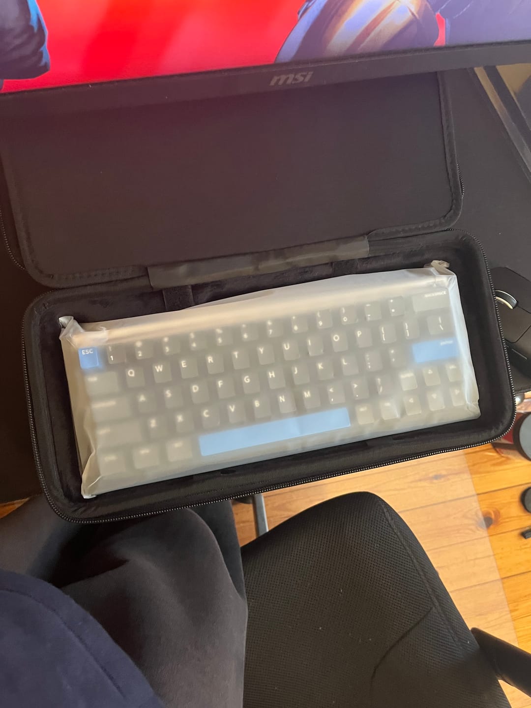 Customer photo review of IQUNIX EZ60/EZ63 Magnetic Switch Gaming HE Keyboard