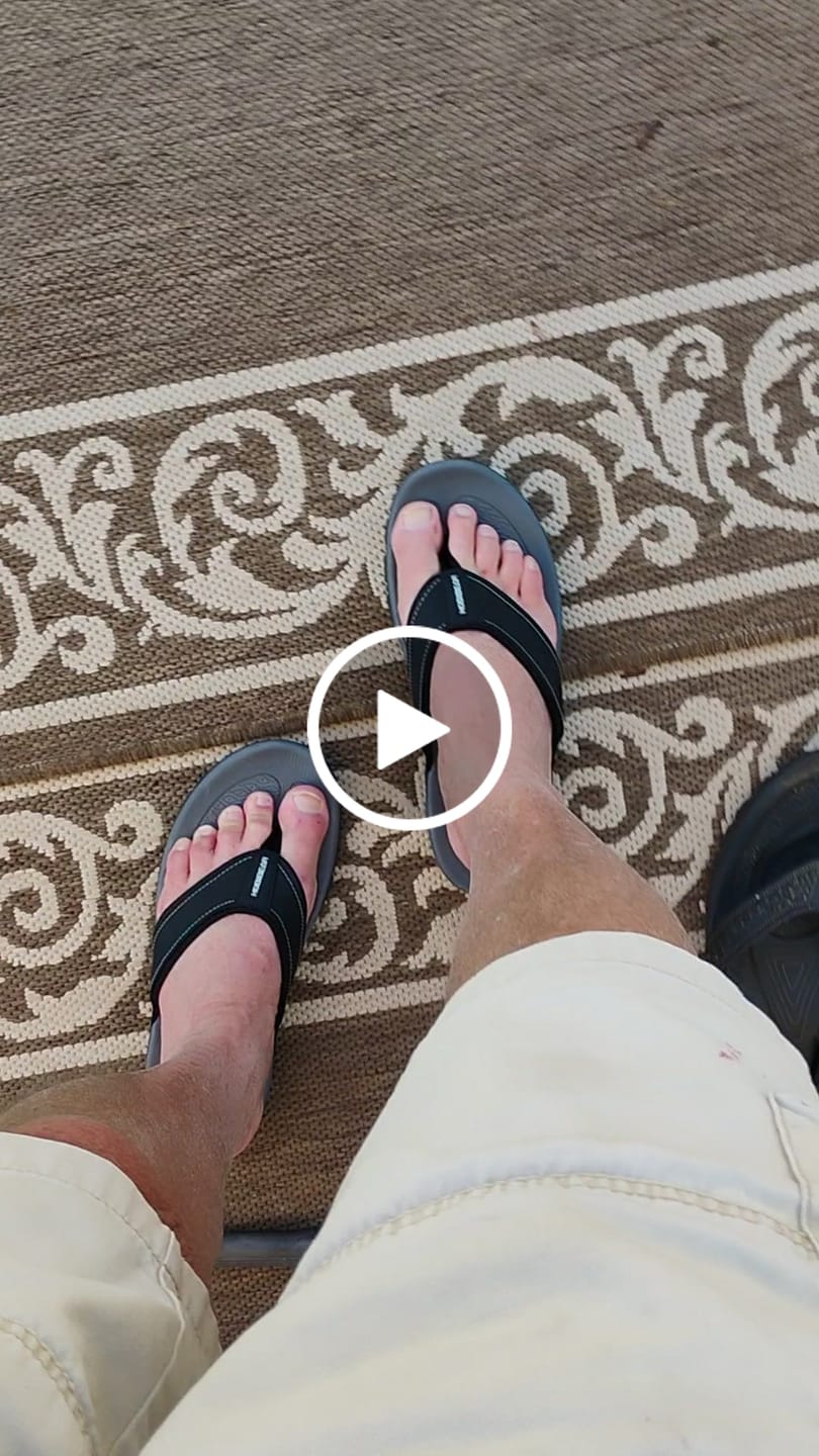 Customer video review of Ramble Retro - Wide Toe Slippers