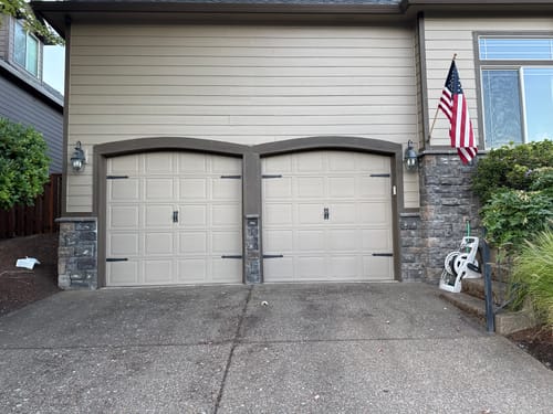 Customer photo review of Magnetic Garage Accents Decorative Hardware Set (6-PCS)