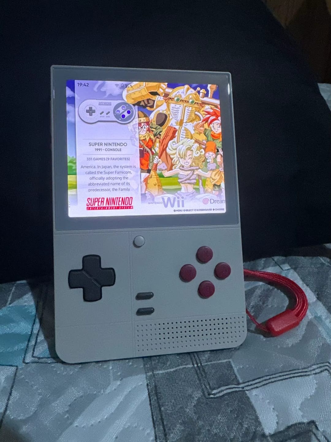 Customer photo review of Consola Portatil Retroid Pocket Classic