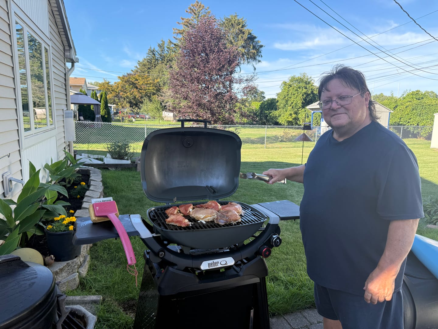 Customer photo review of Grill Brush w/ Scraper