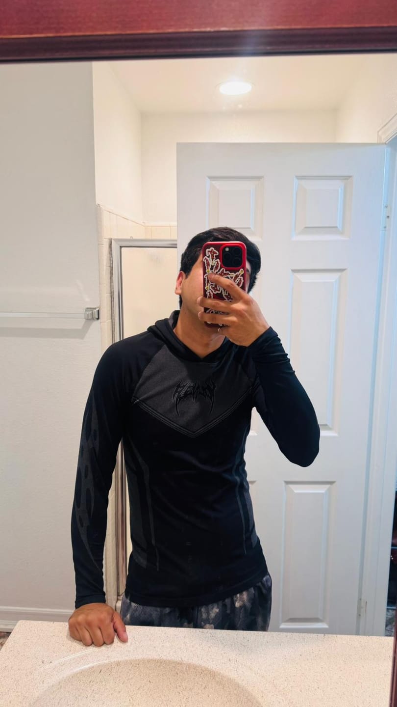Customer photo review of 8062 - Warrior Compression Hoodies