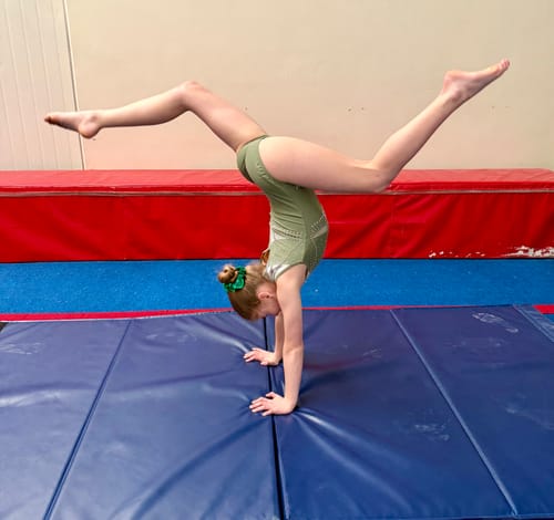 Customer photo review of Athena Khaki Leotard