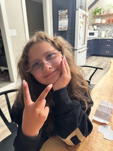 Customer photo review of Nina Eyeglasses