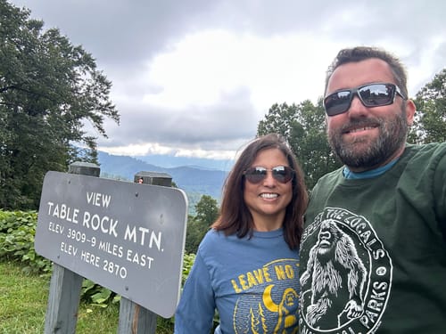 Customer photo review of Roam Responsibly Bigfoot Long Sleeve Tee