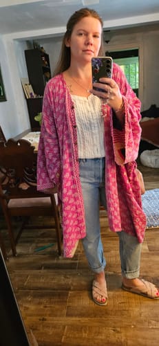 Customer photo review of Sukha Kantha Tunic (12052)