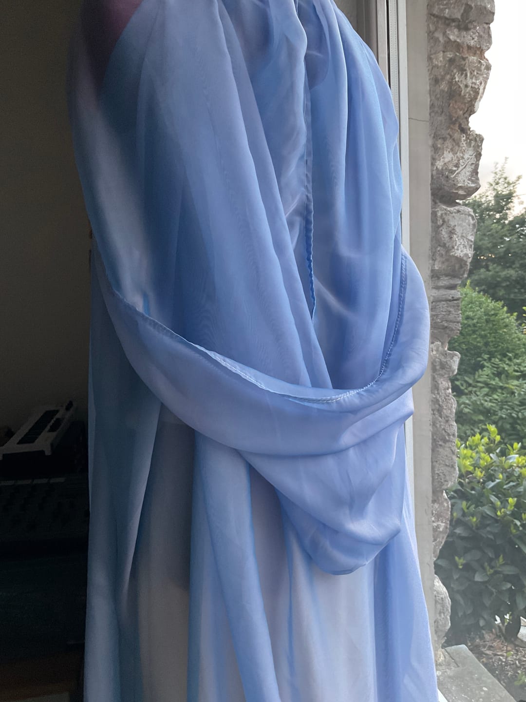 Customer photo review of Plain Chiffon Fabric