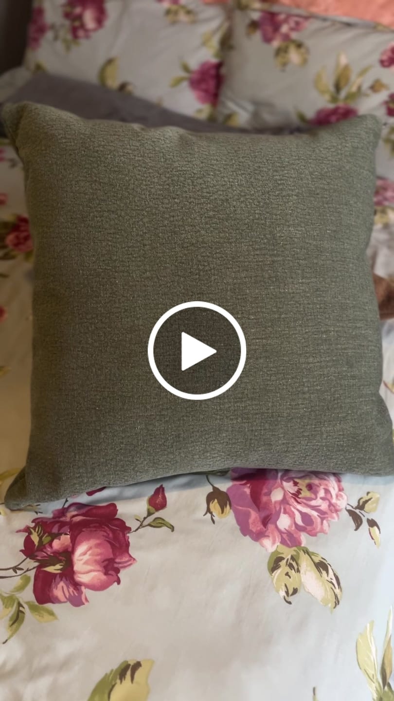 Customer video review of Seasonal Scatter Cushion - Slouch Cyprus *