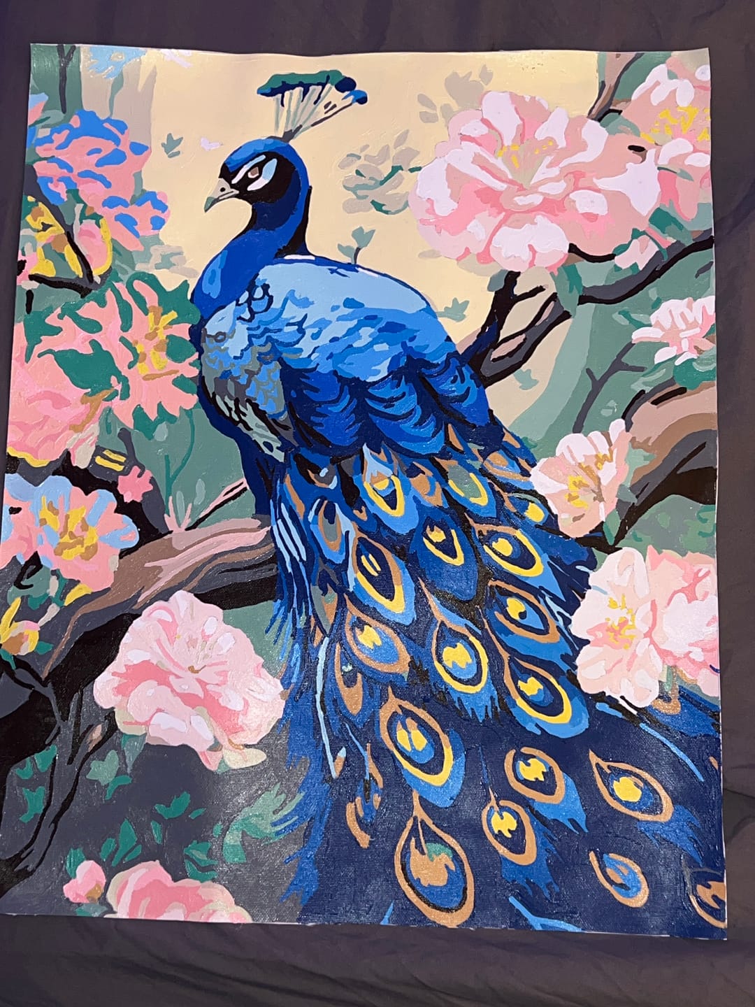 Customer photo review of Charming Peacock