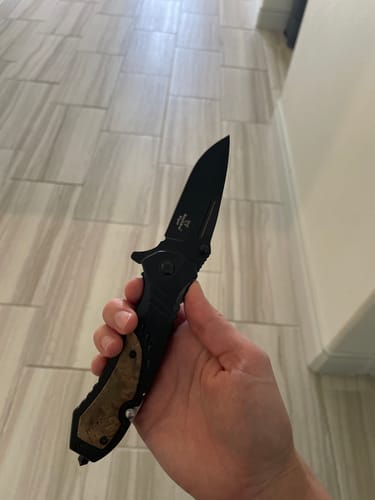 Customer photo review of FREE Mystery Knife on orders $89+! One per order