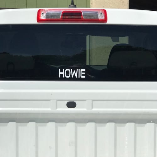 Customer photo review of Print Custom Stickers