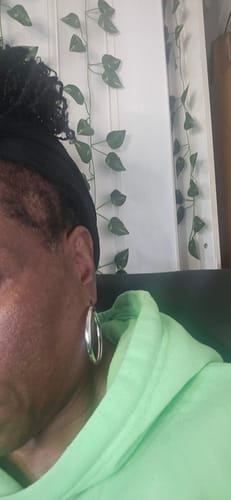 Customer photo review of Curlic All Natural Growth Oil