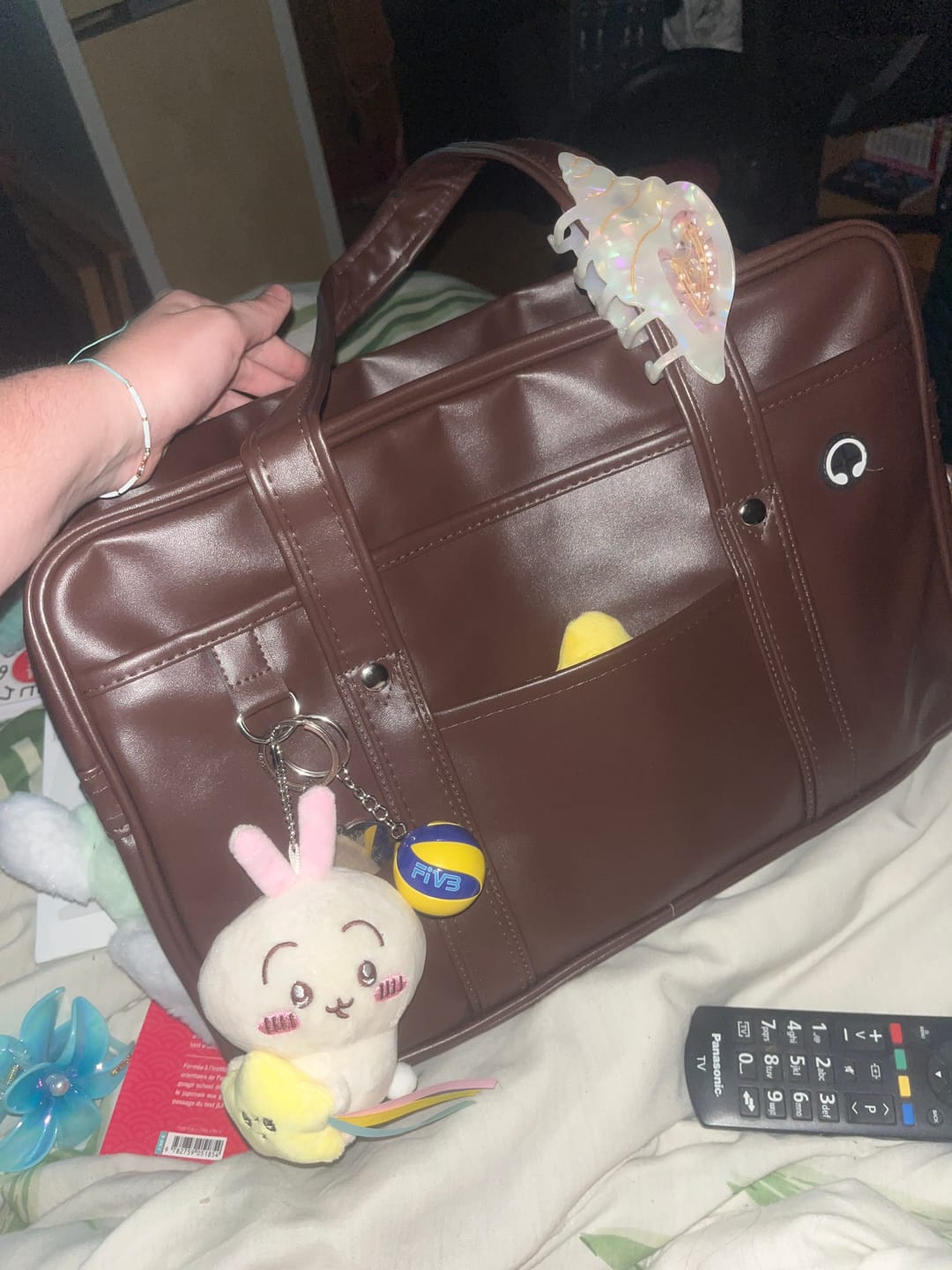 Customer photo review of Sac à Main pour les Cours Lycée Lisa
