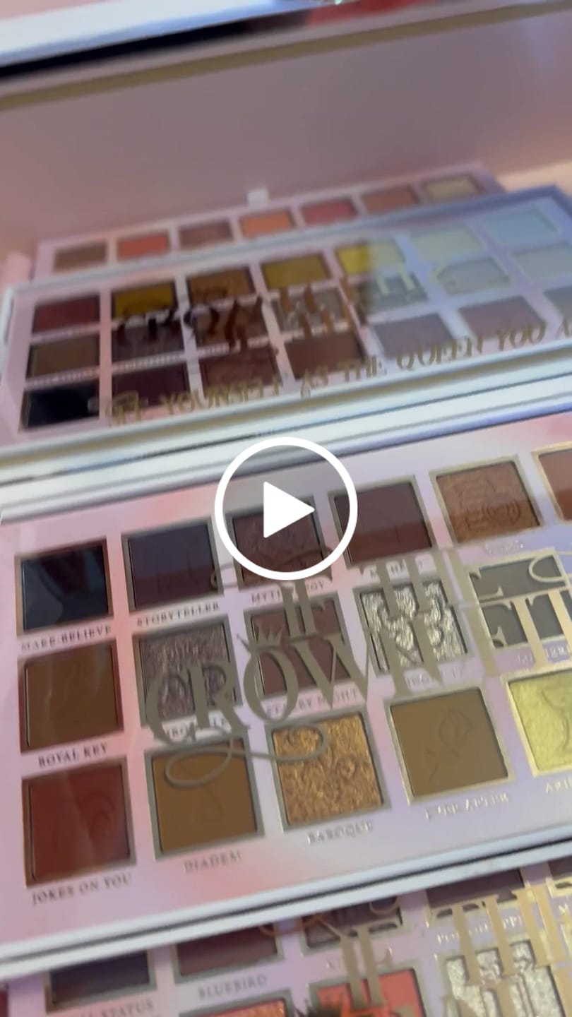 Revue vidéo client de la palette de fards à paupières neutres If The Crown Fits de P. Louise