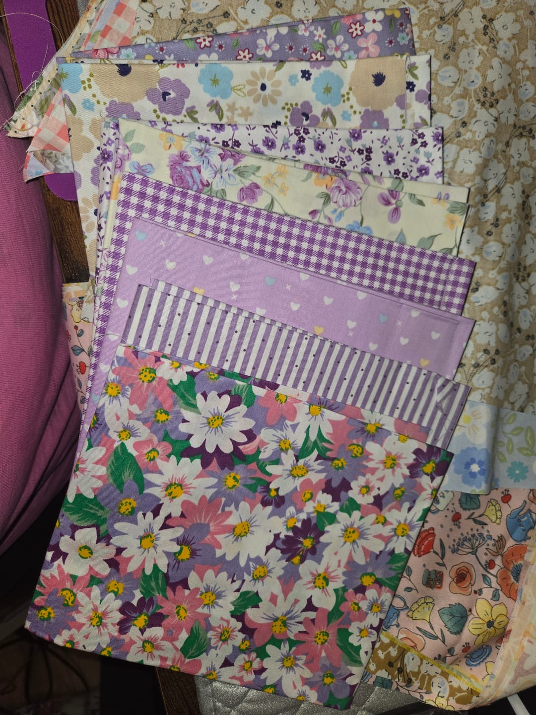 Customer photo review of Fluttering Meadows - Fat Quarter Bundle