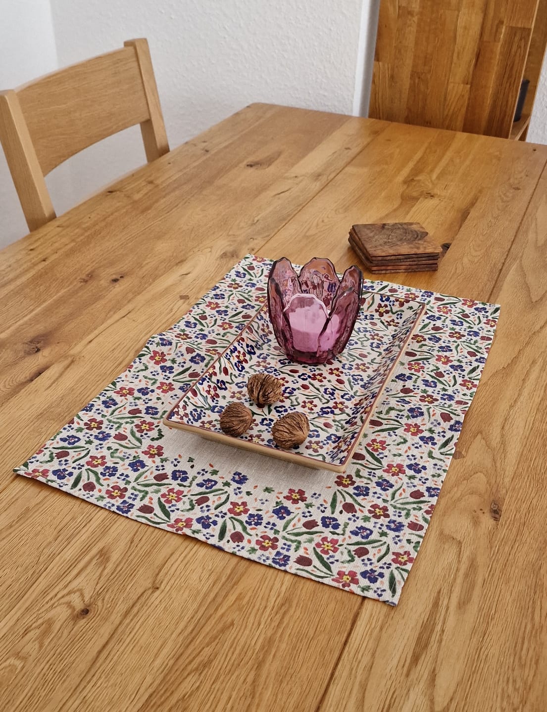 Customer photo review of Placemat | Wild Flower Meadow Linen