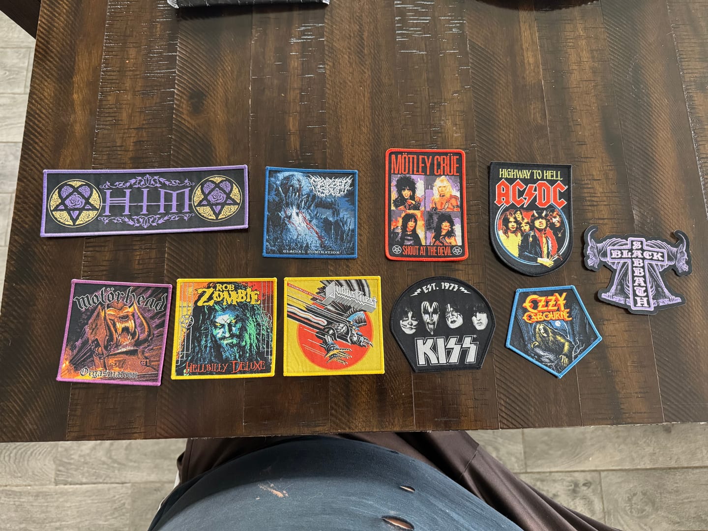 Customer photo review of Rob Zombie - Hellbilly Deluxe -  Square Patch