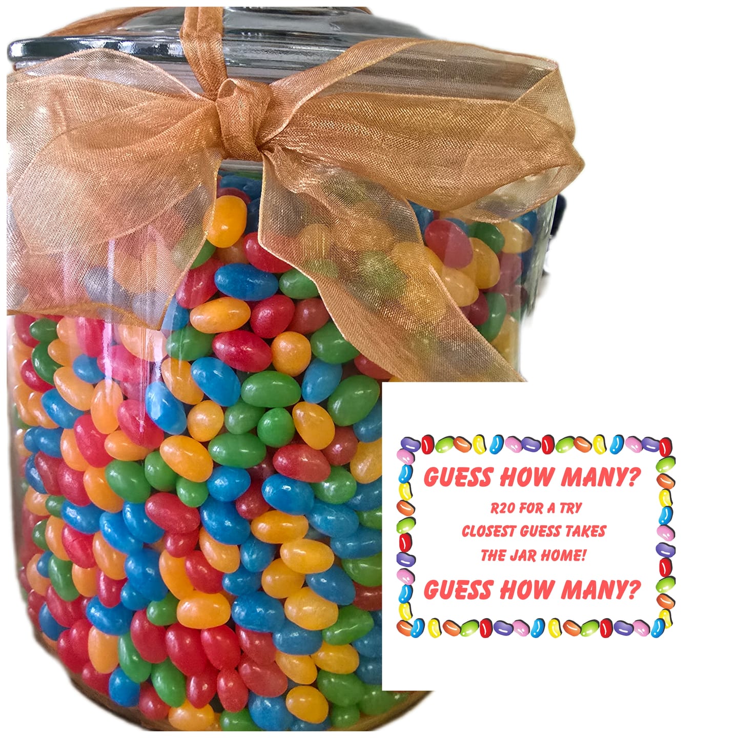 Customer photo review of Jelly Beans - Red Strawberry 1kg