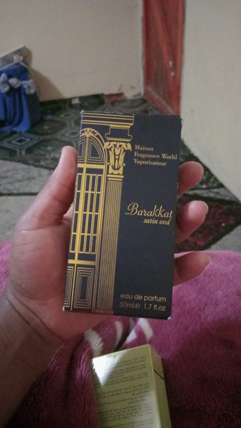 Customer photo review of Barakkat satin Oud 50ml