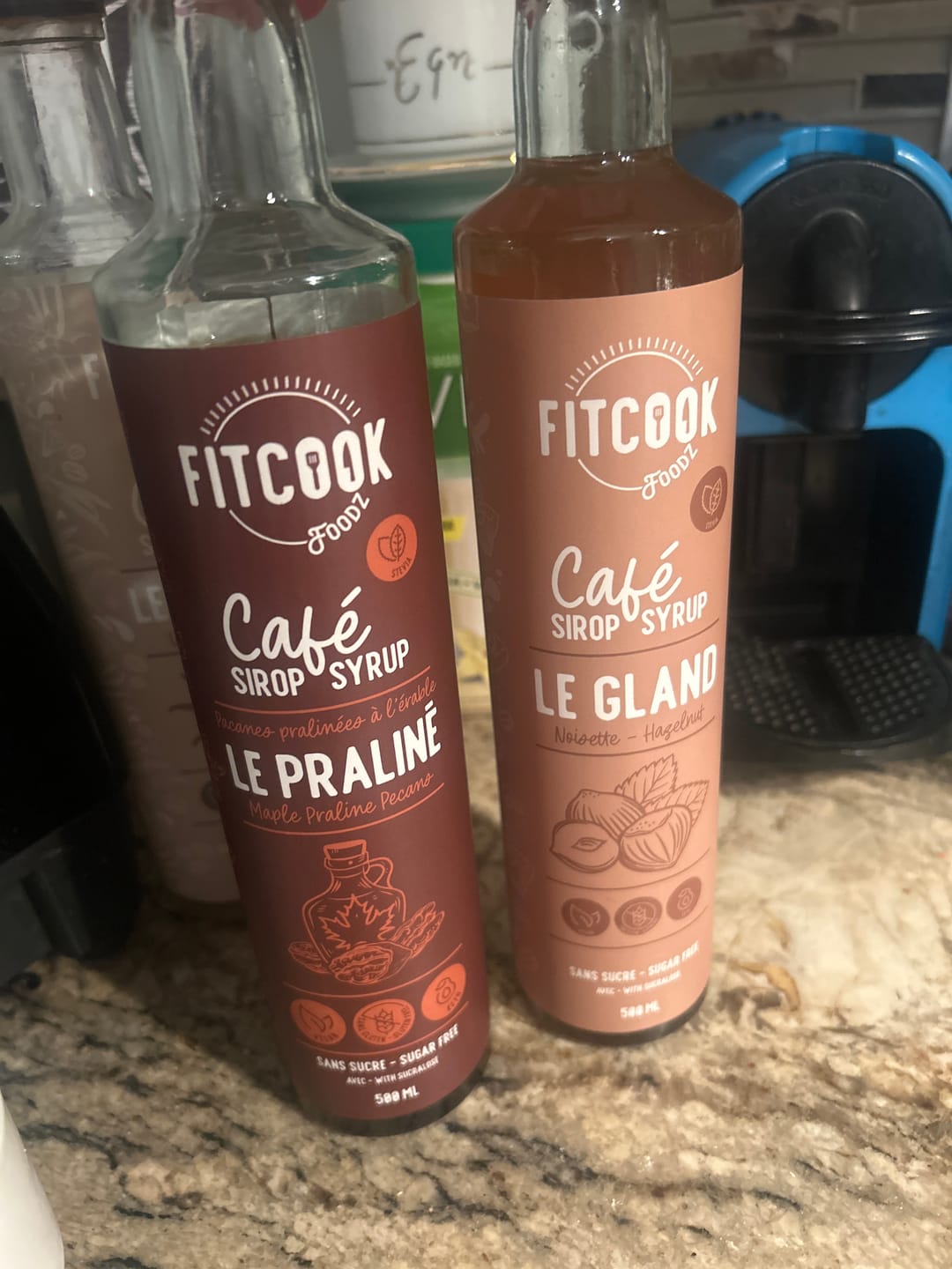 Customer photo review of Fitcook Foodz - Sirop pour Café 500ml