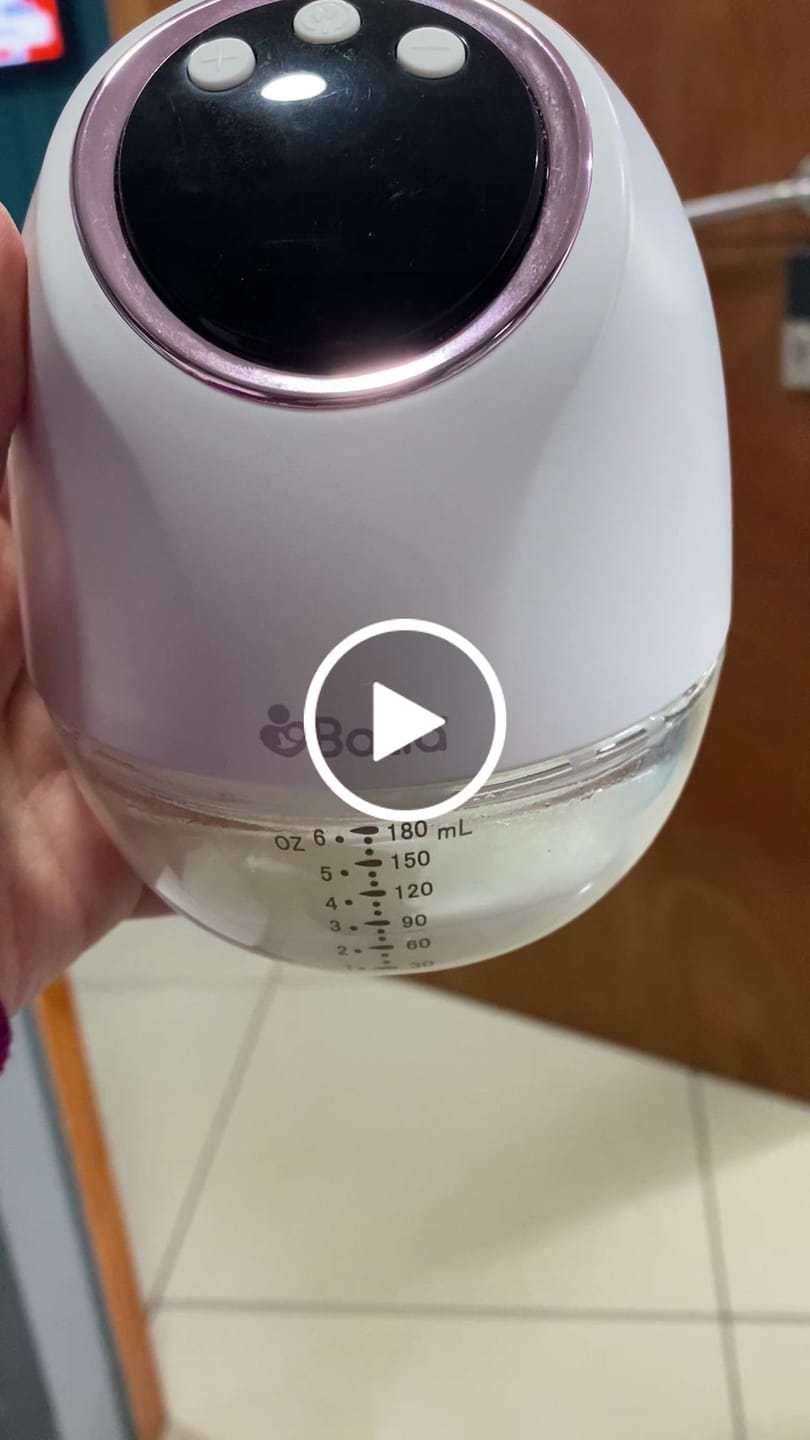 Customer video review of Extractor de leche inalámbrico