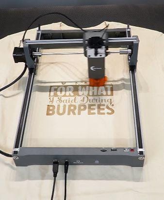 Customer photo review of Carverall X2-K15 Pro Mini Portable Laser Engraver
