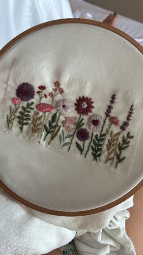 Customer photo review of DIY Stickset - Flowery Meadow