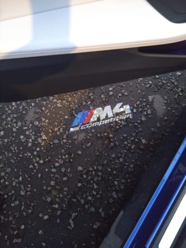 Customer photo review of BMW G SERIES DOOR LIGHTS