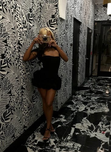 Customer photo review of Neveah Mini Dress