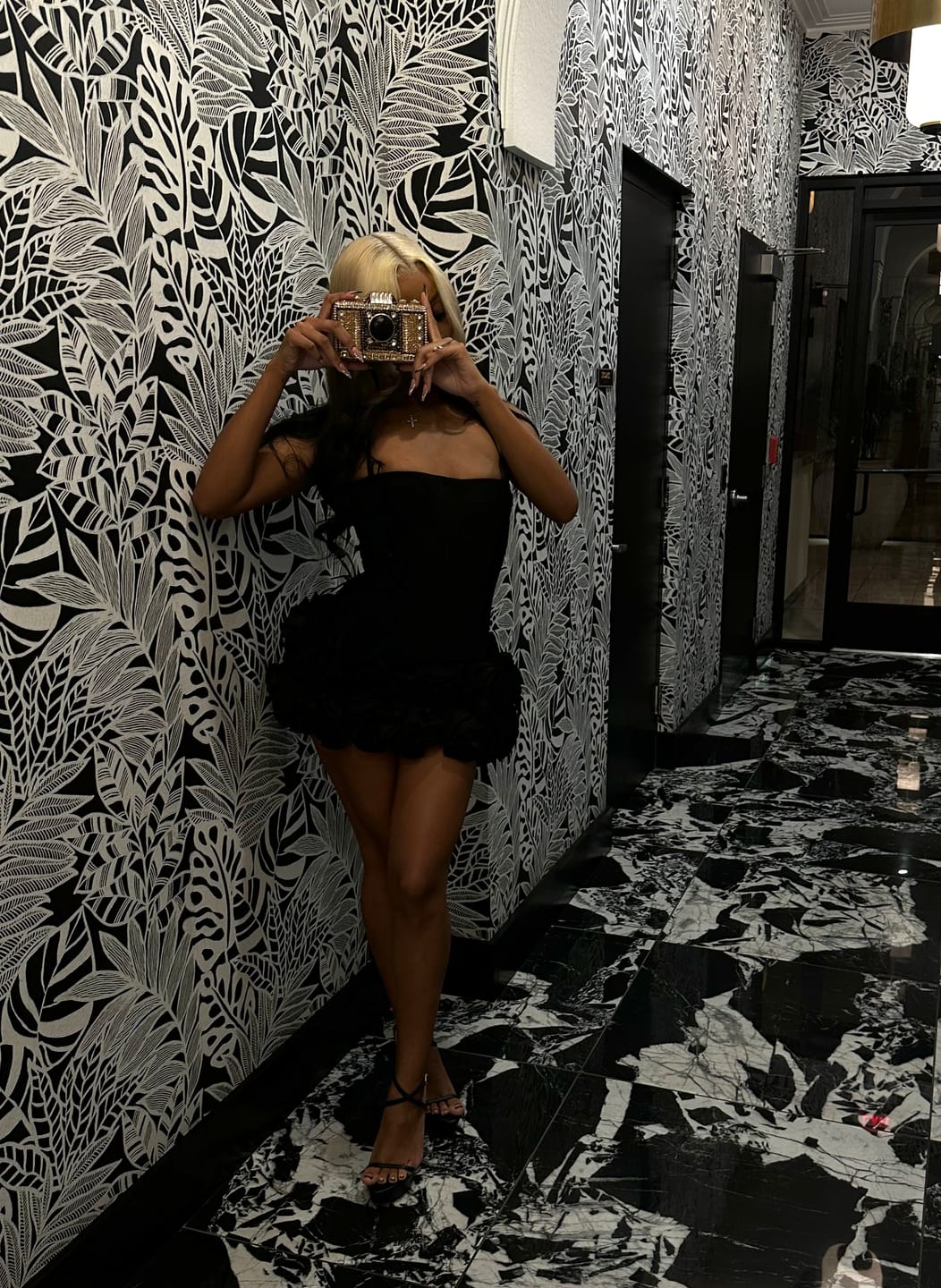 Customer photo review of Neveah Mini Dress